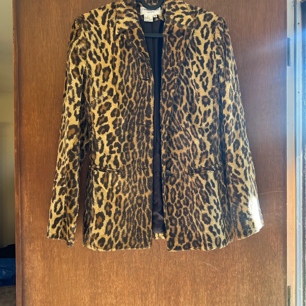 Leopard Print Women's Jacket